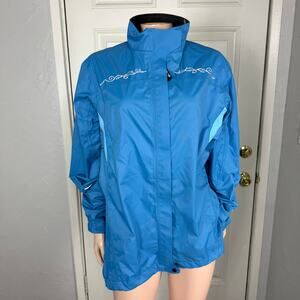 Novara Women's Jacket XL Rain Coat Cycling Seam Sealed Packable Lightweight EE23